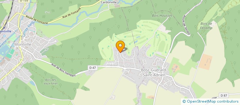localisation de l'entreprise MONSIEUR PIERRE GIRARDIN  MONTVILLE