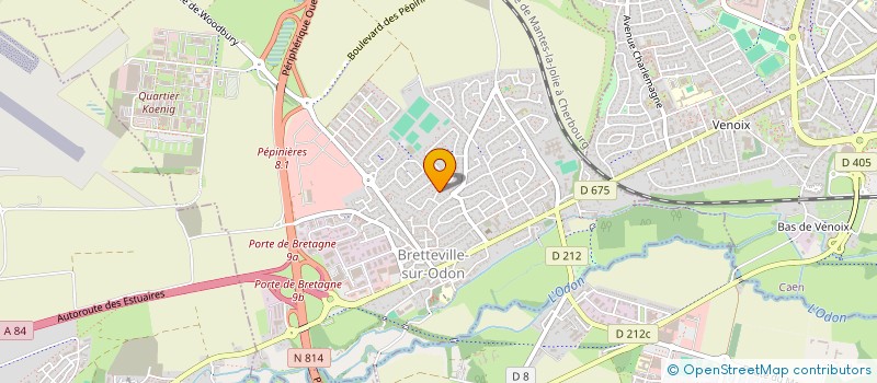 localisation de l'entreprise MONSIEUR PIERRE GIRAUD à BRETTEVILLE-SUR-ODON