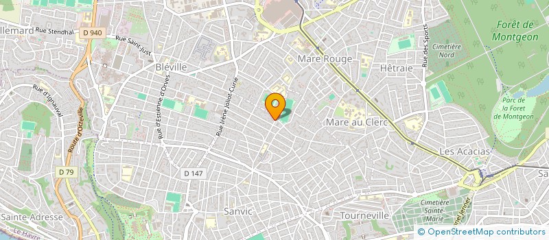 localisation de l'entreprise MONSIEUR PIERRE GIRAUD à LE HAVRE