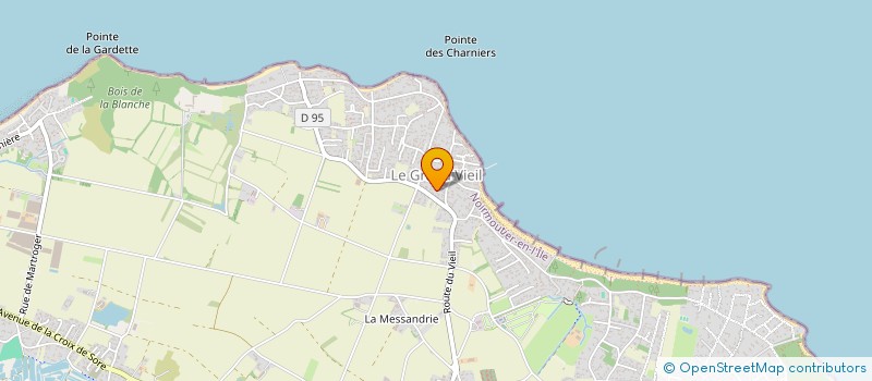 localisation de l'entreprise MONSIEUR PIERRE GIRAUD à NOIRMOUTIER-EN-L'ILE