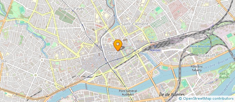 localisation de l'entreprise MONSIEUR PIERRE GIRAUD  NANTES