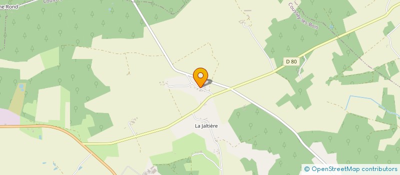 localisation de l'entreprise MONSIEUR PIERRE GIROUARD à COUSSAY-LES-BOIS