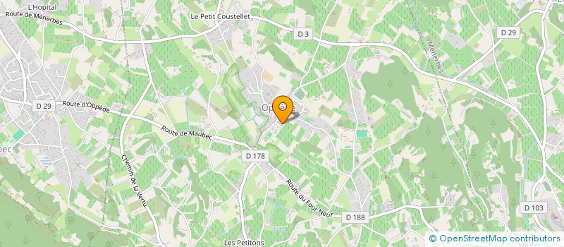 localisation de l'entreprise MONSIEUR PIERRE GIROUX à OPPEDE
