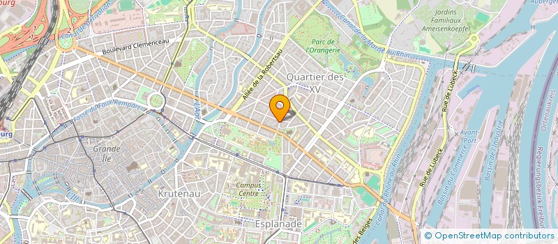 localisation de l'entreprise MONSIEUR PIERRE GLASSER  STRASBOURG