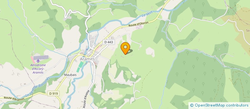 localisation de l'entreprise MONSIEUR PIERRE GLISIA à ARAMITS