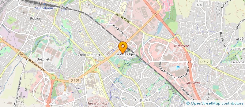 localisation de l'entreprise MONSIEUR PIERRE GLOAGUEN à SAINT-BRIEUC