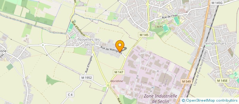 localisation de l'entreprise MONSIEUR PIERRE GMYR  NOYELLES-LES-SECLIN