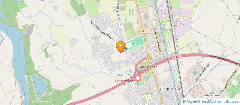 localisation de l'entreprise MONSIEUR PIERRE GODINO  CASTELSARRASIN