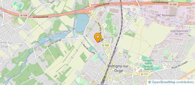 localisation de l'entreprise MONSIEUR PIERRE GOEPFERT à BRETIGNY-SUR-ORGE