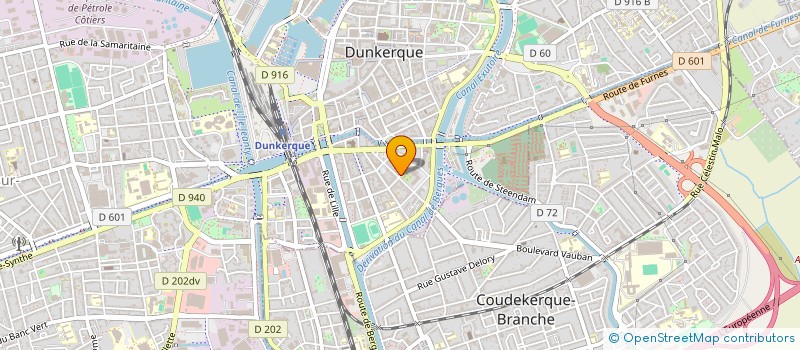 localisation de l'entreprise MONSIEUR PIERRE GOIDIN  DUNKERQUE