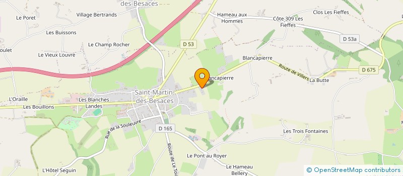 localisation de l'entreprise MONSIEUR PIERRE GOIN  SOULEUVRE EN BOCAGE