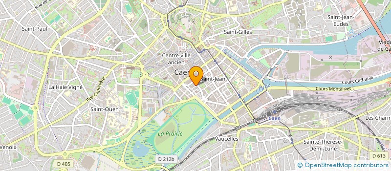 localisation de l'entreprise MONSIEUR PIERRE GOINEAU à CAEN
