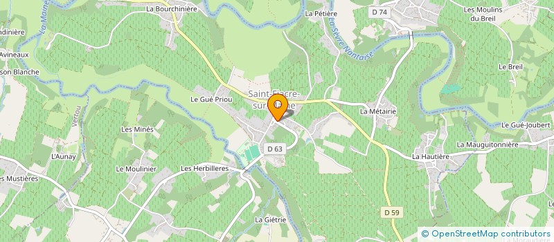 localisation de l'entreprise MONSIEUR PIERRE GOISET à SAINT-FIACRE-SUR-MAINE
