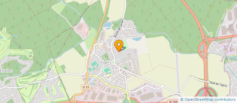 localisation de l'entreprise MONSIEUR PIERRE GOJAT  TIGERY