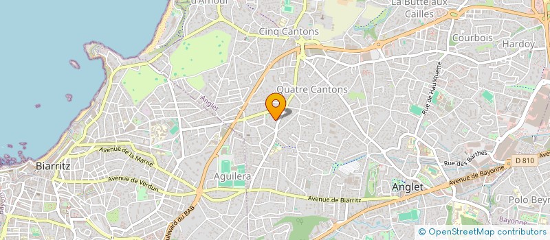 localisation de l'entreprise MONSIEUR PIERRE GOMES à ANGLET