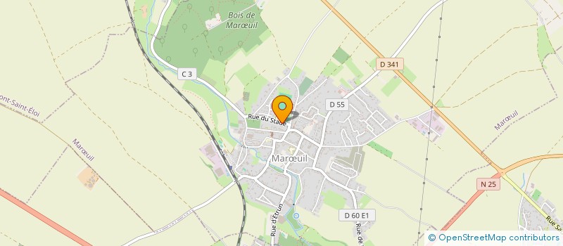 localisation de l'entreprise MONSIEUR PIERRE GOMMEAUX  MARUIL