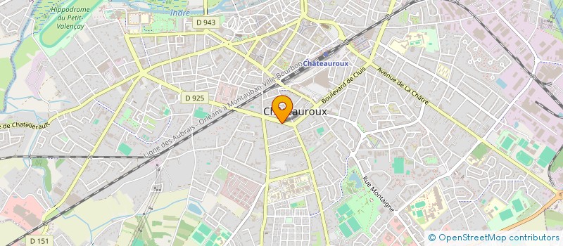 localisation de l'entreprise MONSIEUR PIERRE GOND à CHATEAUROUX