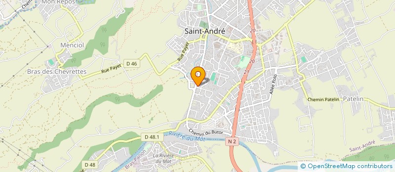 localisation de l'entreprise MONSIEUR PIERRE GONNEAU à SAINT-ANDRE