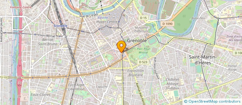 localisation de l'entreprise MONSIEUR PIERRE GORGAN à GRENOBLE