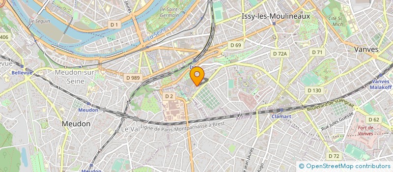 localisation de l'entreprise MONSIEUR PIERRE GOSSET à ISSY-LES-MOULINEAUX