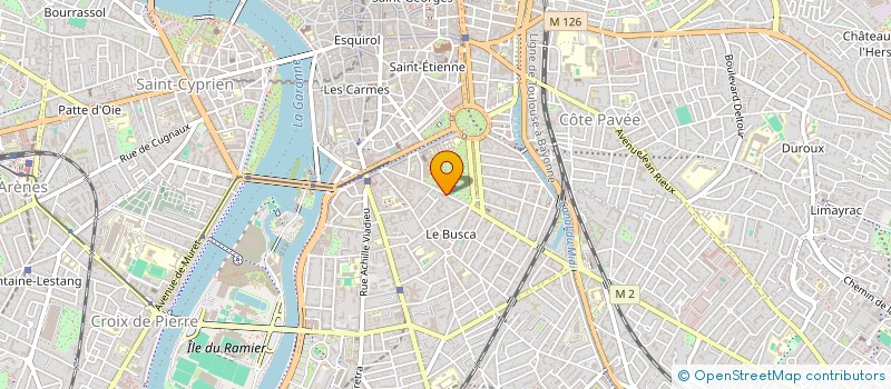 localisation de l'entreprise MONSIEUR PIERRE GOUBERT  TOULOUSE