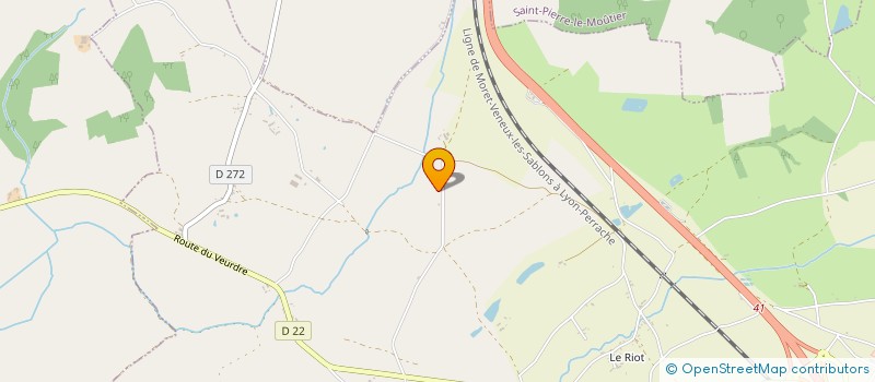 localisation de l'entreprise MONSIEUR PIERRE GOULINET à CHANTENAY-ST-IMBERT