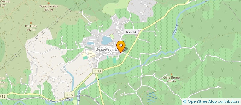 localisation de l'entreprise MONSIEUR PIERRE GOUMY à BESSE-SUR-ISSOLE