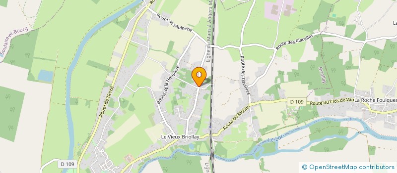 localisation de l'entreprise MONSIEUR PIERRE GOURIOU  BRIOLLAY