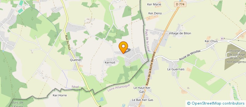 localisation de l'entreprise MONSIEUR PIERRE GOURMELEN à FEREL