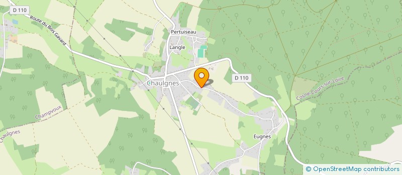 localisation de l'entreprise MONSIEUR PIERRE GOURTAY à CHAULGNES