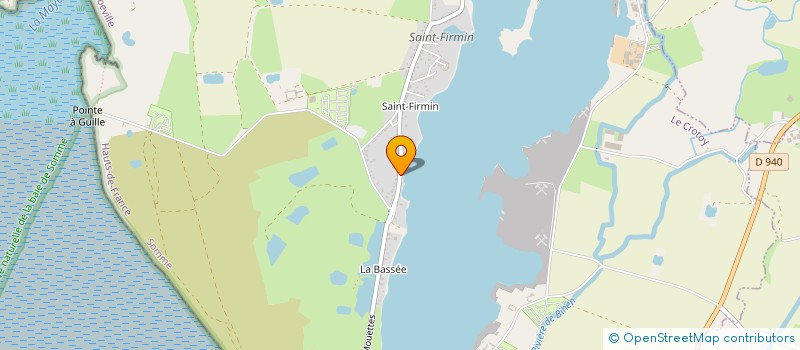 localisation de l'entreprise MONSIEUR PIERRE GOUYGOU VIEILLEFOSSE à LE CROTOY