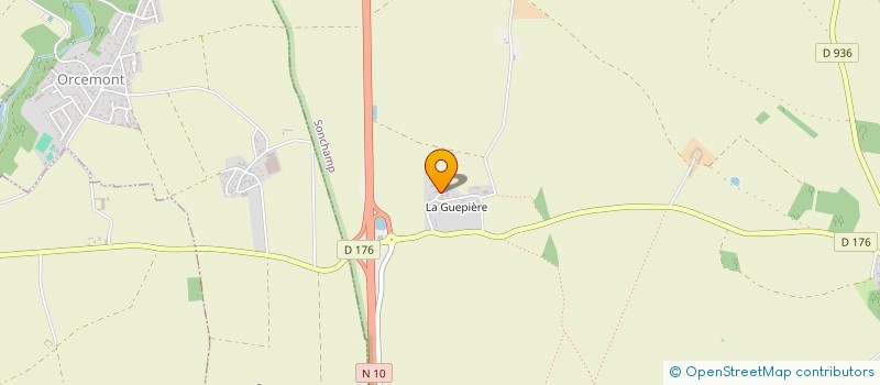 localisation de l'entreprise MONSIEUR PIERRE GOYON  SONCHAMP