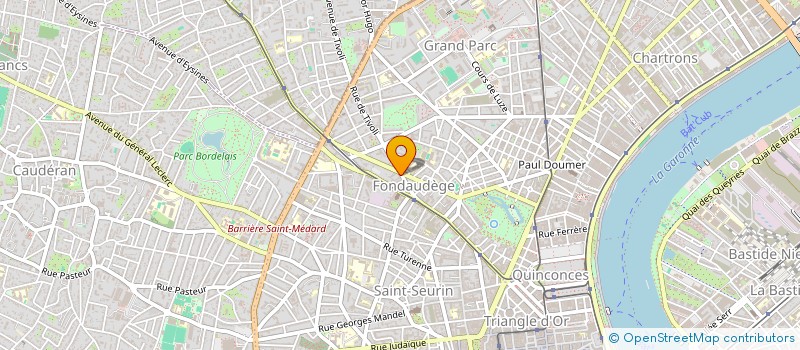 localisation de l'entreprise MONSIEUR PIERRE GRAMOND à BORDEAUX