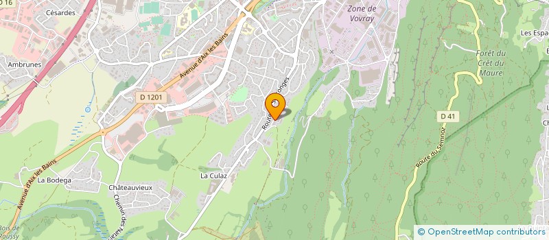 localisation de l'entreprise MONSIEUR PIERRE GRANCHAMP  ANNECY