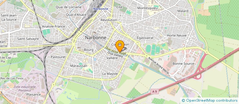 localisation de l'entreprise MONSIEUR PIERRE GRAND  NARBONNE