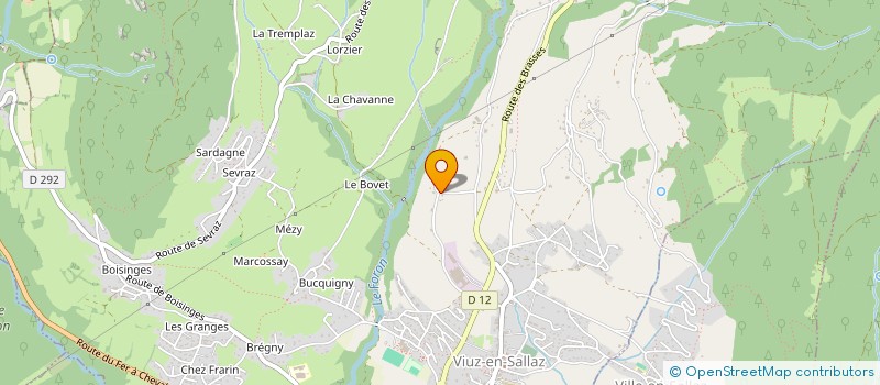 localisation de l'entreprise MONSIEUR PIERRE GRANGER  PEILLONNEX