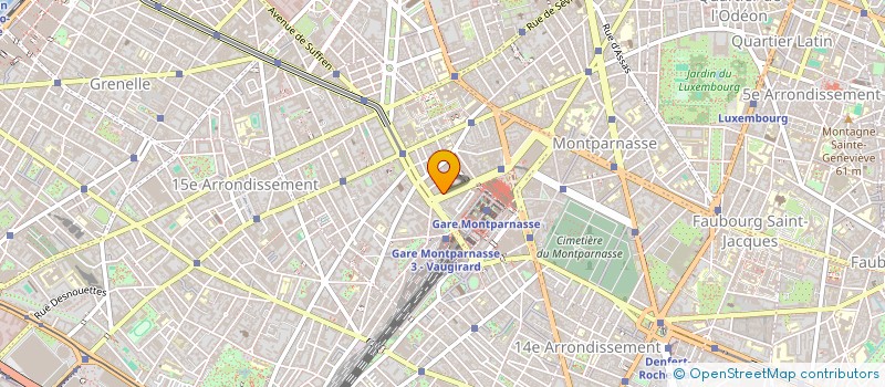 localisation de l'entreprise MONSIEUR PIERRE GRANVEAUD  PARIS