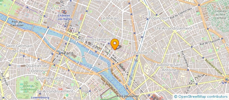 localisation de l'entreprise MONSIEUR PIERRE GRAS  PARIS