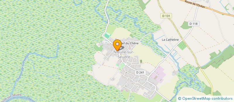 localisation de l'entreprise MONSIEUR PIERRE GRASSET  NIEULLE-SUR-SEUDRE