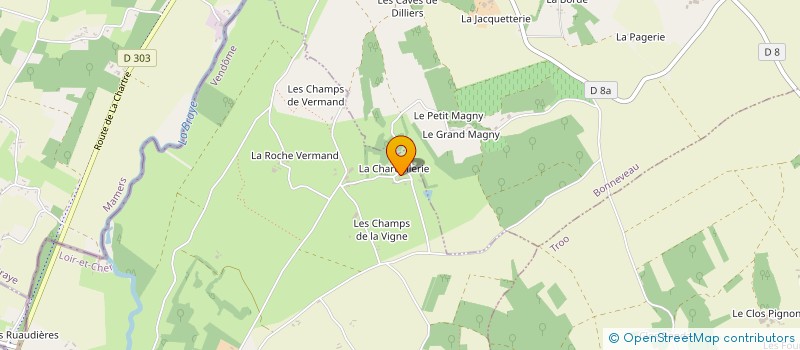 localisation de l'entreprise MONSIEUR PIERRE GRASTEAU à SOUGE