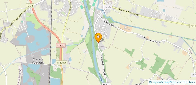 localisation de l'entreprise MONSIEUR PIERRE GREGOIRE à VENERQUE