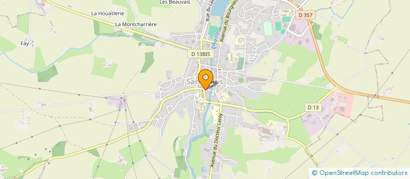 localisation de l'entreprise MONSIEUR PIERRE GREMY  SAINT-CALAIS