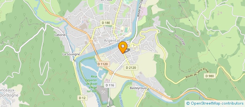 localisation de l'entreprise MONSIEUR PIERRE GRENAILLE à ARGENTAT-SUR-DORDOGNE