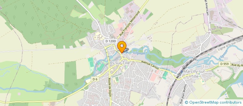 localisation de l'entreprise MONSIEUR PIERRE GRENARD à IS-SUR-TILLE