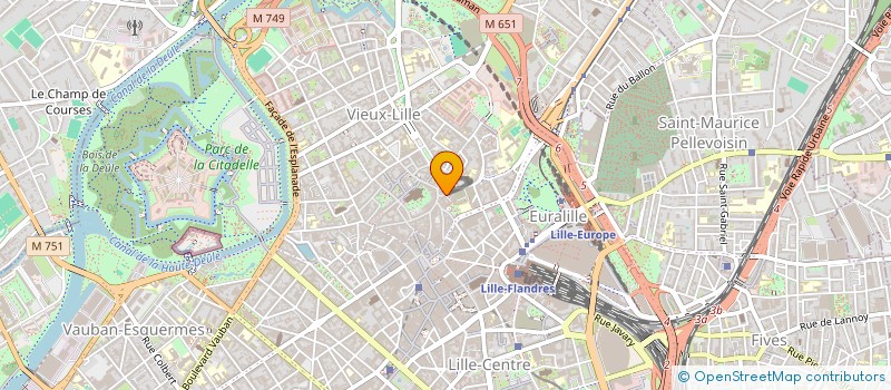 localisation de l'entreprise MONSIEUR PIERRE GRESSIER à LILLE