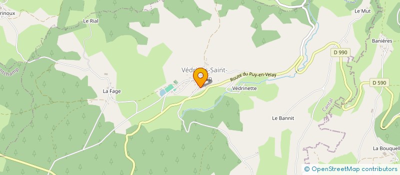 localisation de l'entreprise MONSIEUR PIERRE GREZE à NEUVEGLISE-SUR-TRUYERE