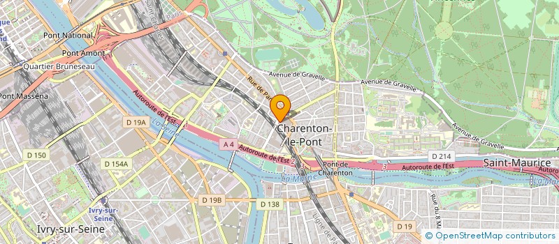 localisation de l'entreprise MONSIEUR PIERRE GRILLERES à CHARENTON-LE-PONT