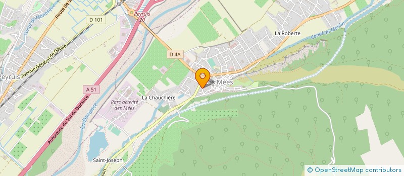 localisation de l'entreprise MONSIEUR PIERRE GRIMAT à LES MEES