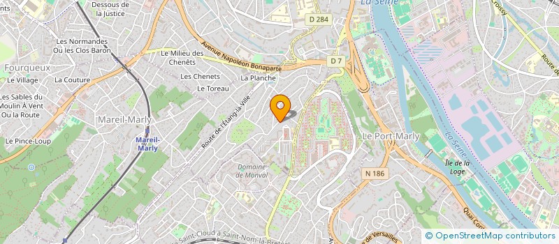 localisation de l'entreprise MONSIEUR PIERRE GRIMAUD  LE PECQ