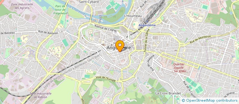 localisation de l'entreprise MONSIEUR PIERRE GROBOST à ANGOULEME